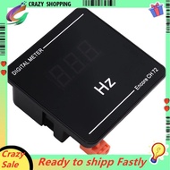 Digital Frequency Meter 10-99.9Hz AC50-500V Digital Cymometer Hz Counter Tester 0.56in LED Display