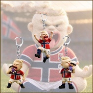 Erling Haaland Keychain Football Matches Erling Braut Haaland Pendant For Backpacks Bag Charm & Keys