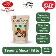 Fitto Mocaf Flour - Modified Cassava Flour - Gluten Free Flour 500 grams - VACUUM SEALED Packaging