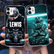TK-1 F1 Lewis Hamilton Mobile Phone Case for iPhone   13 12  XS X 8 7 6 Plus Mini Pro  SE 2022 Clear