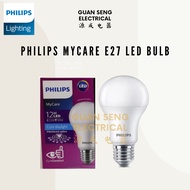 [Bundle of 2] Philips MyCare E27 LED Light Bulb 6W 8W 10W 12W - Warm White Daylight | Guan Seng Electrical