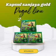 kapsul sanjaya gold asam urat & pegal linu 100%original