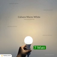 CAHAYA 7 watt led bulb with e27 fitting, white light bulb