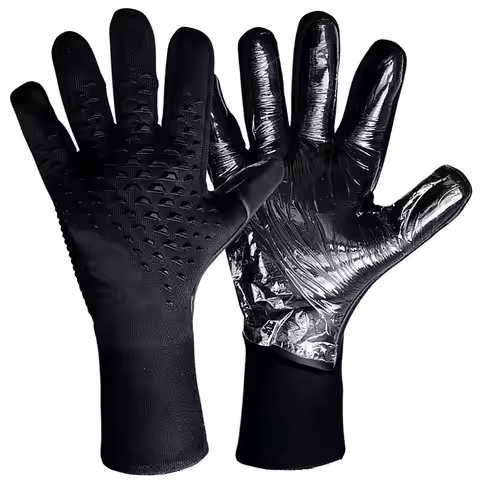 Kids Adult Goalkeeper Gloves Goalkeeper Gloves Thickened Latex Football Anti slip Protection Footbal