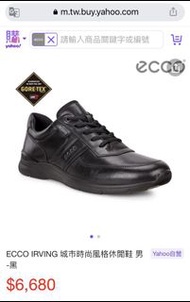 Shoes Ecco IRVING - GORE.TEX, size 44