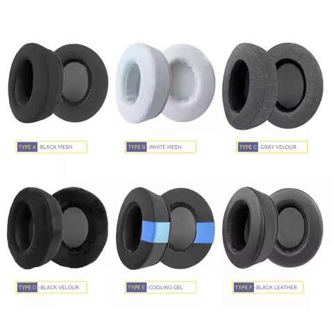 FIUNIE Replacement Ear Cushion Pads for Sony MDR-V6,V7,7506,CD900ST,ZX770BN,ZX780DC WH-CH700N,XB900N