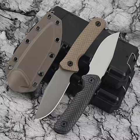 004 Fixed Blade Knif Outdoor Zero Tolerance 8Cr13MoV Camping Hiking Tools Tactical Hunting Straight 