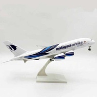 C Planes 30Cm Airbus A 380 Model Plane Resin Airways Airplane 1/240 Scale A380 Malaysia For
