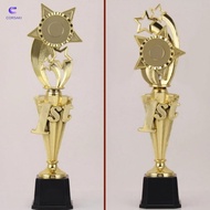 CORSAKI Award Cup, Gold Large Star Trophy Award, Creative First Place  Plastic Reward Ceremony  Cup 