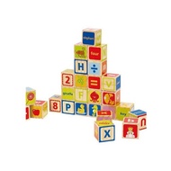 ของเล่นไม้เสริมพัฒนาการ รุ่นตัวต่อ ABC แบรนด์ Hape - ABC Blocks