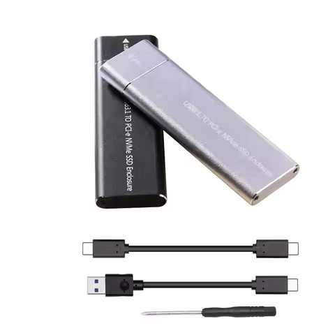 USB 3.1 to M.2 NVME PCIe SSD Enclosure NVMe M Key to Type C Adapter Case 10Gbps Gen2 For SAMSUNG Int