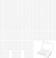 60 Pieces Transparent Shoelaces Repair Set Heat Shrink Tube Shoelace Heads Ends Plastic Laces Transp