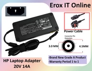 HP 280W 20V 14A  4.5*3.0mm OMEN Gaming TPN-LA27 TPN-CA26 A280A011P Laptop Adapter Charger for 16-WF 