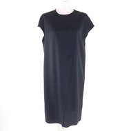 Excellent condition HERMES 20AW silk blend sleeveless designer dress, black, size 36, made in France