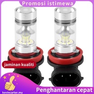 2X H8 H11 H16 6000K White 100W High Power LED Fog Light Driving Bulb DRL.kevincartermy