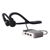 Bone Conduction Pick-up ไม่ใช่ในหู Bluetooth Amplification หูฟังหูหนวกสำหรับผู้สูงอายุ  Health Acces