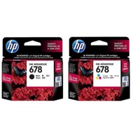 HP Ink Cartridge 678 Black / Color / Twins Black HP678 Hp 678