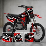 YZ85 OLD STICKER NEW DECAL YZ 85 (0380) NEW BEBEK STANDARD DECAL STICKER YZ 85 DECAL STICKER YZ 85 N