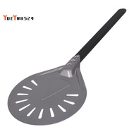 Turning Pizza Peel with 8 inch Aluminum Round Pizza Paddle, 23.6 inch Overall, Outdoor Pizza Oven Ac