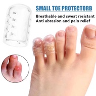 1pc Silicone Toe Protector Corns Blisters Protector Gel Little Toe Separators Soft Breathable Toe Tu