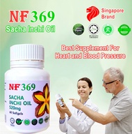 NF369 Sacha Inchi Oil 520mg x 60 Softgel Omega 3 6 9 Singapore Brand 100% Organic Slimming Weight Loss - -DND 369 Zemvelo