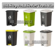 80L Large Capacity Step Pedal Series Trash Bin/Tong Sampah 80 Liter – Siri Pedal Kapasiti Besar