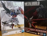 【套裝價】全新 原裝 十周年限定 十周年突擊 MB METAL BUILD STRIKE GUNDAM 10th Ver. + AILE STRIKER 10th Ver. 突擊高達 10周年版 + 
