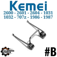 Per Kemei 2600 1986 2604 707z Spring Tansion Clipper Kemei