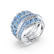 Swarovski Twist Wrap mixed cutting winding ring with gift box.