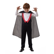 ❤Fast Delivery❤Boys Horror Vampire Costume Scary Halloween Gothic Dracula Vampire Costume For Kids D