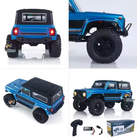 1/18 2.4G Remote Control Rock Crawler Car CR18P V3 THunter 4WD Climbing Vehicle RTR FlySky Radio Sys