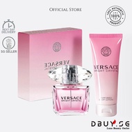 Versace | 💯 Authentic Bright Crystal EDT Perfume & Body Lotion Gift Set