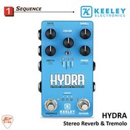 【爵士樂器】公司貨 美國製造 Keeley HYDRA Stereo Reverb &amp; Tremolo 單顆效果器