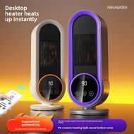 UK PLUG Portable Heater 1200W Electric Heater Space Heater with Remote Control Touch Screen Timing E