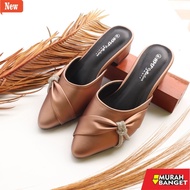 Shopee haul Heels HMF Hinata Heels Mule Women's Shoes MT08