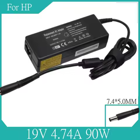 19V 4.74A 90W Ac Adapter Charger Power Supply For HP Elitebook 8460p 8440p 2540p 8470p 2560p 6930p 8