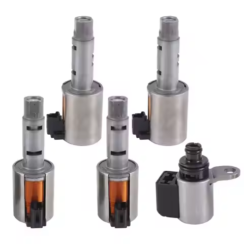 AEF2-5Pcs RE0F11A JF015E CVT Transmission Solenoid Gearbox Kit For Nissan Sentra Versa Spark Swift 2
