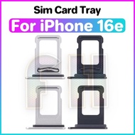 Sim Card Slot Tray Holder For iPhone 16e Sim Card Reader Socket