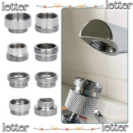 LETTER Faucet Adapter Set, 18/20/22/24mm To 22mm With Washer Water Filter Adapter,  Metal Faucet Con