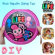 Toy tocaboca life word Baby's House Mermaid House Decoration in Mermaid House Decoration.