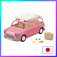 EPOCH Sylvanian Families Pink Wagon Car [Ippai Noreruyo! Picnic Wagon] EPOCH V-06 【Shipped from Japan】