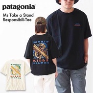 全新Patagonia Take Stand Responsibly 印花短袖T恤Patagonia tee Patagonia T-shirt