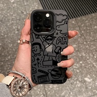 Drawing interesting lines suitable for iPhone 17, 16 Pro, 15, 14, 13, soft phone cases,