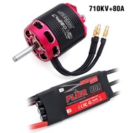 SURPASS HOBBY C42 Series V2 850KV 800KV 710KV Brushless Outrunner Motor 60A 80A ESC Combo Set for RC