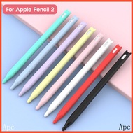 Apc Sleeve Pencil Grip Holder Silicone Case For Apple Pencil 2 Cradle Stand Holder For iPad Pro Stylus Pen Cute Protective Cover