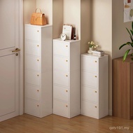 Simple 2025 Back Wall Indoor Outdoor Integrated Narrow New Style Household Storage Cabinet Anti-dust