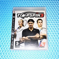 Sony PlayStation PS3 Top Spin 3 Game CD