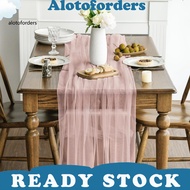 Table Runner for Wedding Wedding Arch Decoration Tulle Table Runner Sheer Solid Color Wedding Arch A