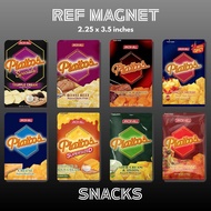 MAGNET REF | SNACKS | FOOD SOUVENIR | GLOSSY | WATERPROOF | HIGH QUALITY | AFFORDABLE MAGNET FRIDGE 