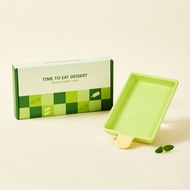 Binggrae Melona Dessert Plate Ceramic Plate Korean Melona Ice Cream Plate Cute Korean Snack Plate